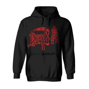 Death Unisex Adult Scream Bloody Gore Hoodie / Black